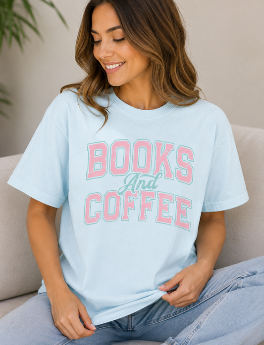 Books & Coffee Shirt