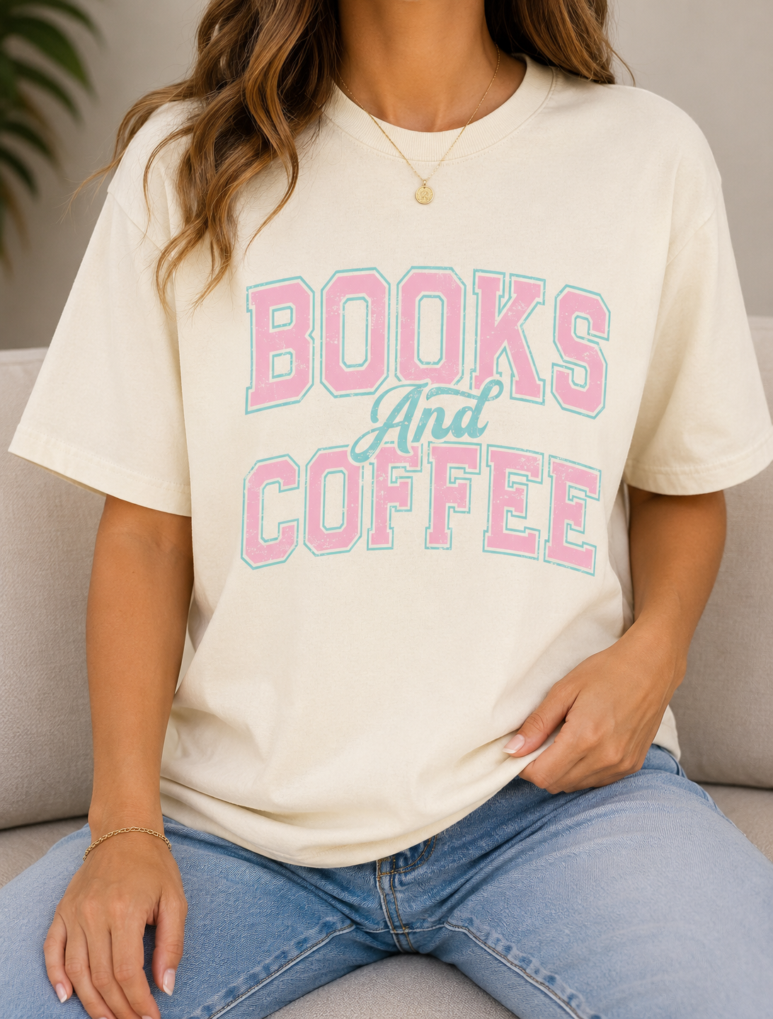 Books & Coffee Shirt