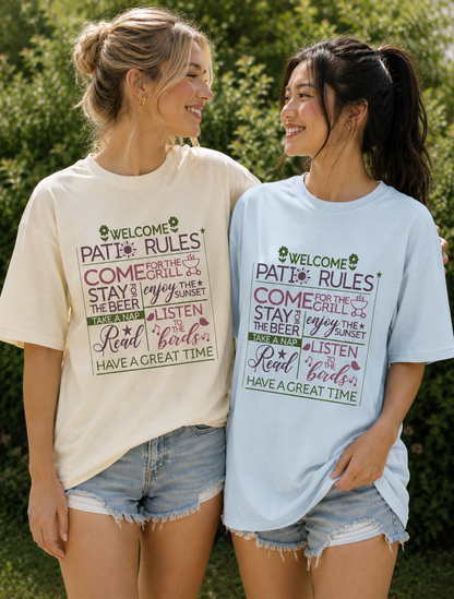 Patio Rules Shirt