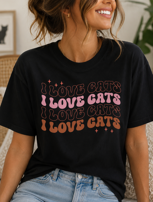 I Love Cats Shirt